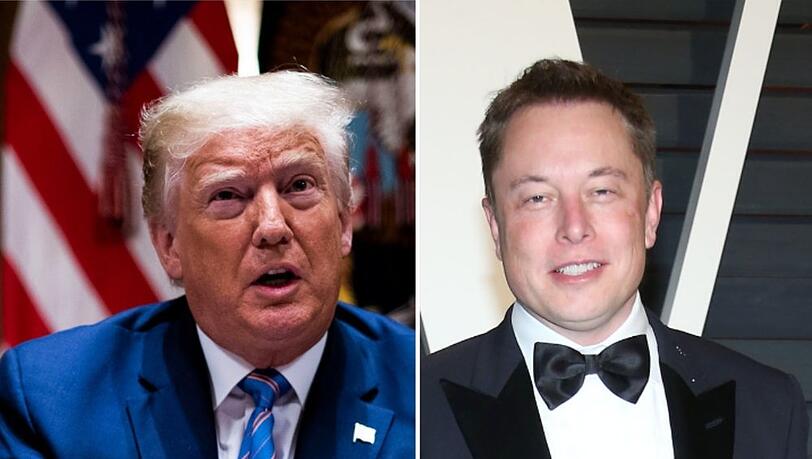 Donald Trump wurde von Elon Musk begnadigt.
