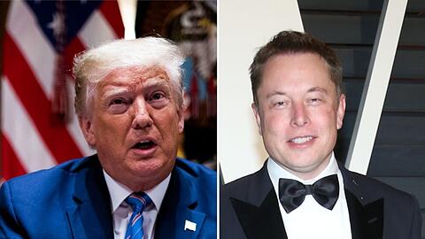 Donald Trump wurde von Elon Musk begnadigt.