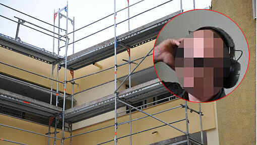 Der Balkon der Wohnung von Bianca T. in der Grünwalder Straße. Hier soll sie ihr Freund zusammengeschlagen haben.
Unter Verdacht: Oliver K. aus Germering (Bild rechts oben). Der Balkon der Wohnung von Bianca T. in der Grünwalder Straße. Hier soll sie ihr Freund zusammengeschlagen haben.
Unter Verdacht: Oliver K. aus Germering (Bild rechts oben).