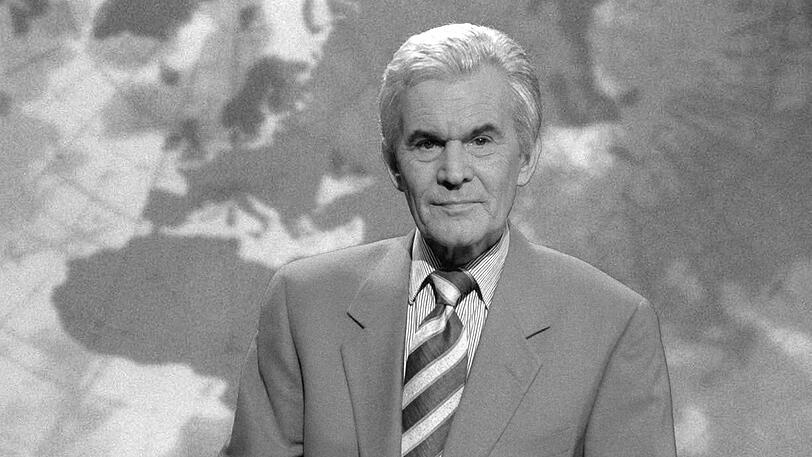 25 Jahre lang präsentierte Wilhem Wieben die "Tagesschau". Am 13. Juni starb der Hamburger im Alter von 84 Jahren.