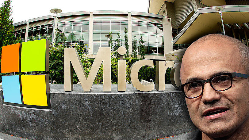 Microsoft-Chef Nadella will 18.000 Jobs abbauen. Microsoft-Chef Nadella will 18.000 Jobs abbauen.