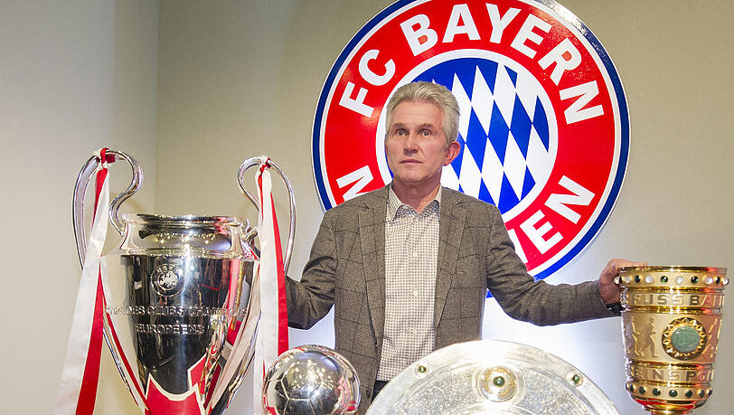 Jupp Heynckes gewann 2013 mit dem FC Bayern das Triple aus Meisterschaft, Pokal und Champions League. Jupp Heynckes gewann 2013 mit dem FC Bayern das Triple aus Meisterschaft, Pokal und Champions League.