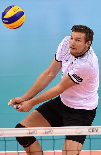 Christian Fromm in Aktion.