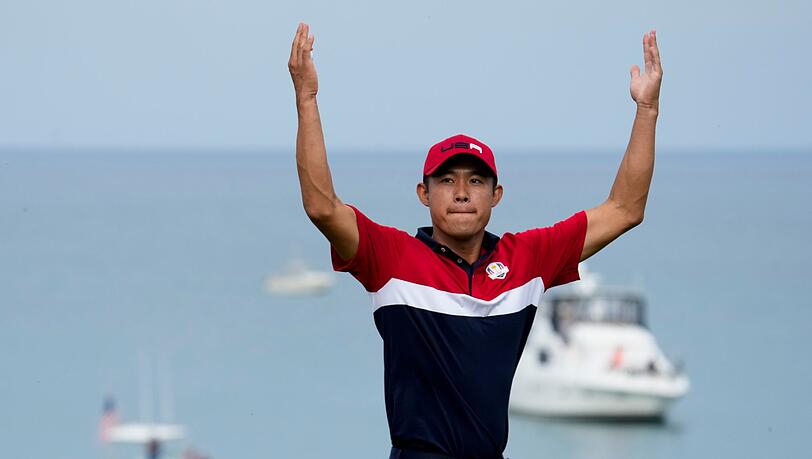Collin Morikawa war beim 43. Ryder Cup der Matchwinner für das US-Team.