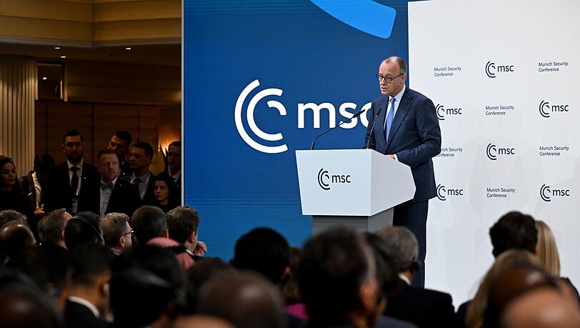 Best&auml;tigt Gespr&auml;che &uuml;ber europ&auml;ische nukleare Abschreckung: Bundeskanzler Friedrich Merz.