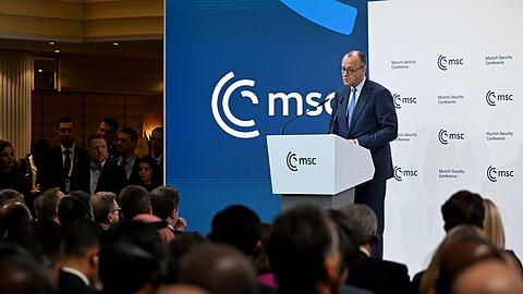 Best&auml;tigt Gespr&auml;che &uuml;ber europ&auml;ische nukleare Abschreckung: Bundeskanzler Friedrich Merz.