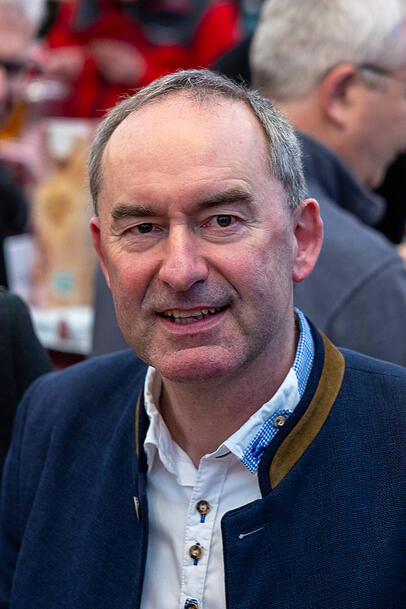 Mit ihm standen die Orte und die Anwohner im Austausch: Hubert Aiwanger.