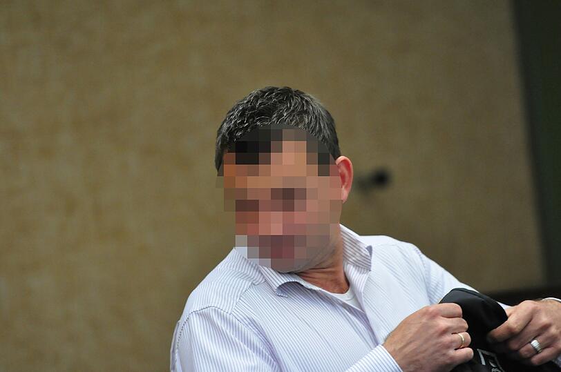 Der angeklagte Bäckermeister Andreas G. (39) vor dem Amtsgericht: Er hatte Kakerlaken in seiner Backstube.