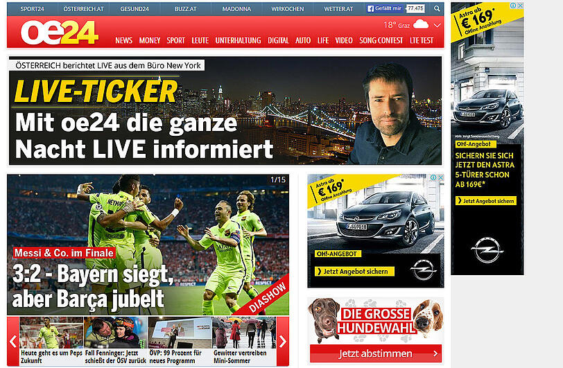 Die internationalen Pressestimmen 3:2-Sieg des FC Bayern gegen Barcelona.