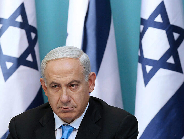 Der israelische Ministerpräsident Benjamin Netanjahu sieht das "Überleben Israels" bedroht.