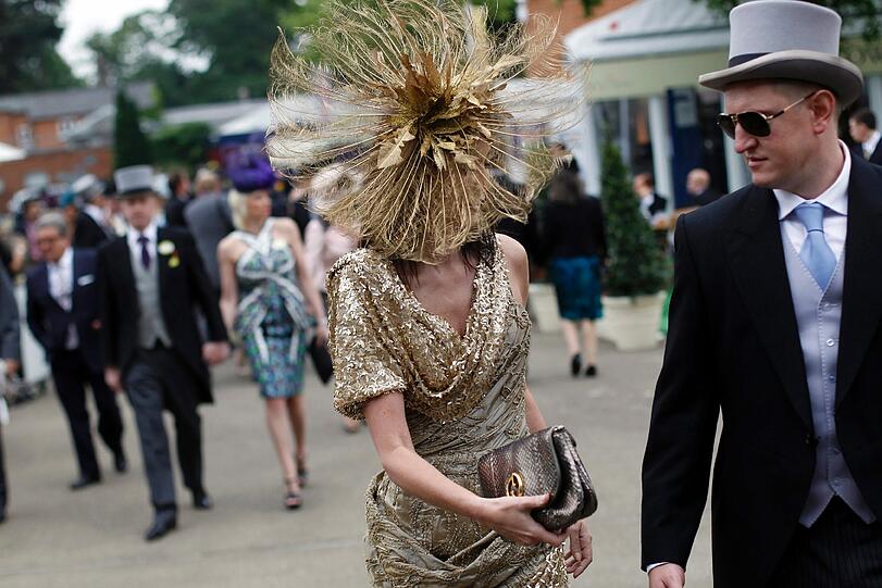 Royal Ascot - die schrägste Hut-Parade der Welt!