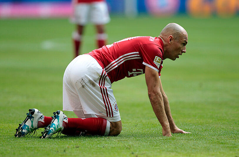 Arjen Robben reist wegen einer Rippenverletzung vorerst nicht zur niederländischen Nationalmannschaft.