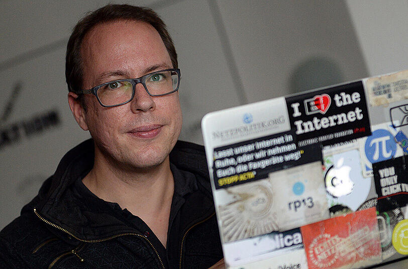 Markus Beckedahl, Gründer des Blogs Netzpolitik.org
