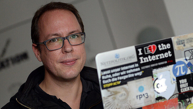 Markus Beckedahl, Gründer des Blogs Netzpolitik.org Markus Beckedahl, Gründer des Blogs Netzpolitik.org