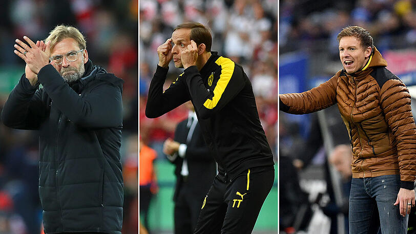 Jürgen Klopp, Thomas Tuchel und Julian Nagelsmann werden beim FC Bayern als Trainerkandidaten gehandelt. Die AZ macht den Trainercheck.