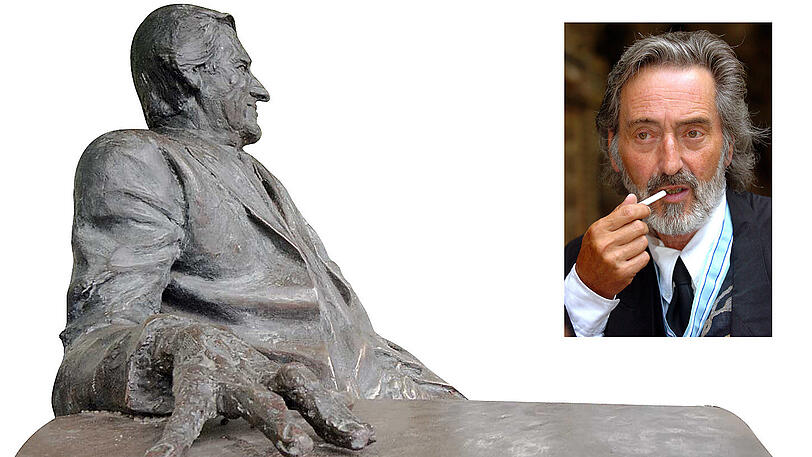 Monaco Franze gibt&rsquo;s als Skulptur. Dietl noch nicht.