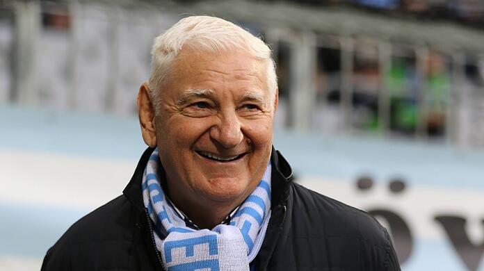 Feiert am 1. Oktober seinen 88. Geburtstag: 1860-Legende und Meister-Löwe Petar Radenkovic.
