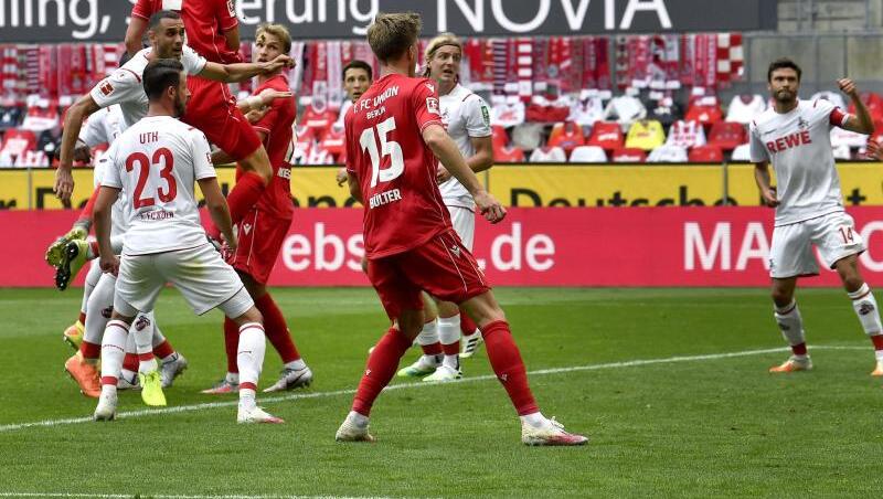 Marvin Friedrich (oben links) brachte Union Berlin mit seinem Tor in Köln auf die Siegerstraße. Marvin Friedrich (oben links) brachte Union Berlin mit seinem Tor in Köln auf die Siegerstraße.