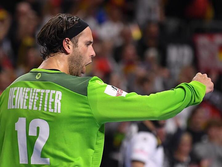 Auch Torwart Silvio Heinevetter geht mit viel Selbstvertrauen ins WM-Halbfinale.