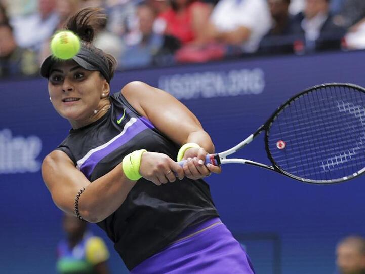 Bianca Andreescu aus Kanada gewann überraschend die US Open.