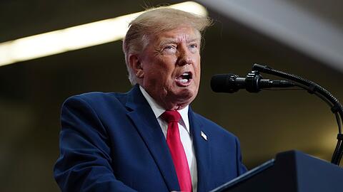 US-Pr&auml;sident Donald Trump befindet sich gerade im Wahlkampf-Endspurt vor den Midterms. (Archivbild)