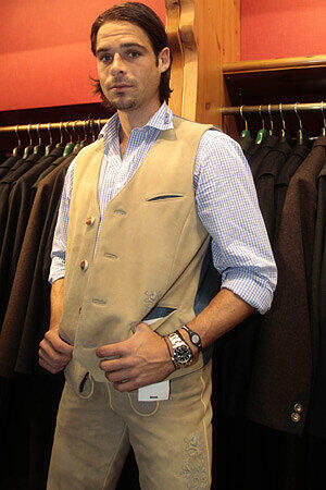 Ein bisschen Latino-Look darf&#039;s sein bei Stefan Buck.