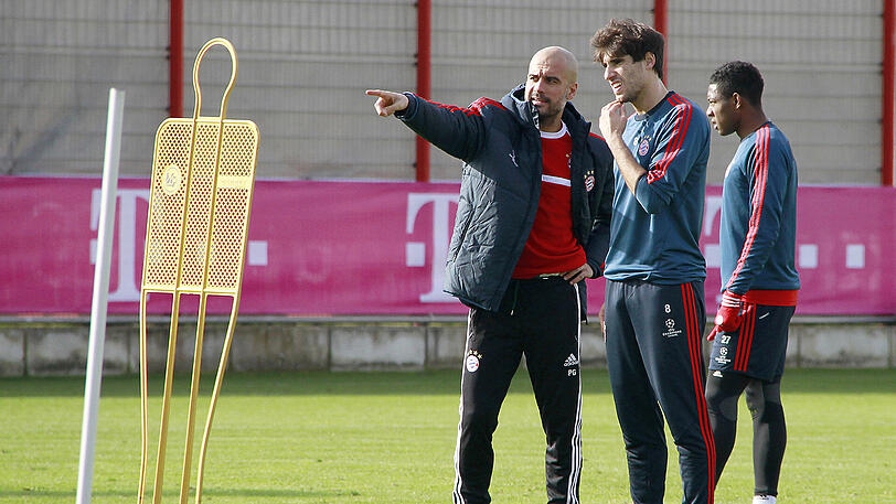 Arbeiten sie bald wieder zusammen? Pep Guardiola (l.) und Javi Martínez.