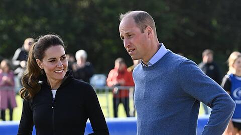 Prinz William und Prinzessin Kate sind sportbegeistert.