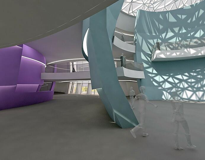 So soll es mal aussehen: Das neue Planetarium in Garching. Hier gibt's die Studien.