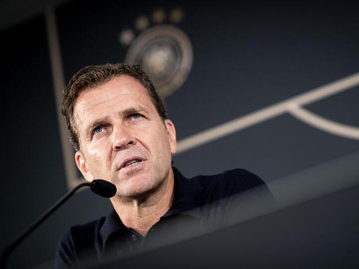 Oliver Bierhoff, Direktor Nationalmannschaften und Akademie. Foto: Christian Charisius/Archivbild