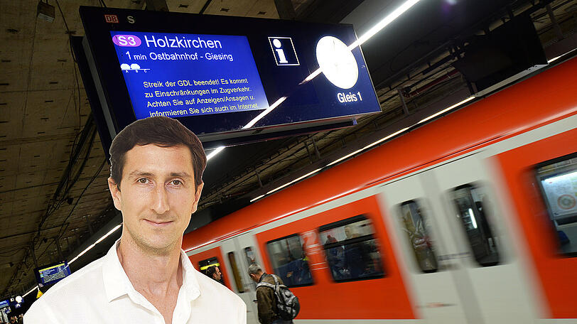 AZ-Rathaus-Reporter Florian Zick hält den Ausbau des S-Bahn-Netzes für notwendig.