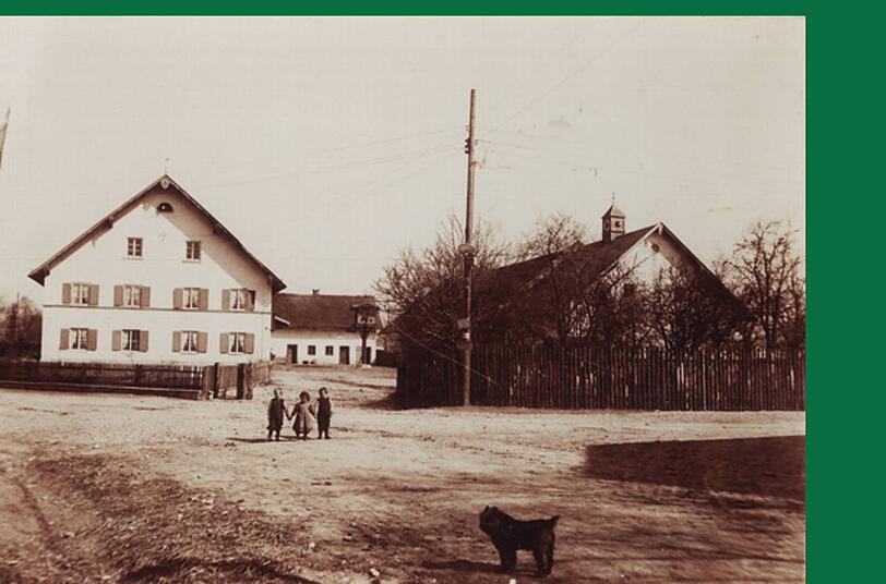 Der Spitzweghof in Kleinhadern im Jahr 1930
