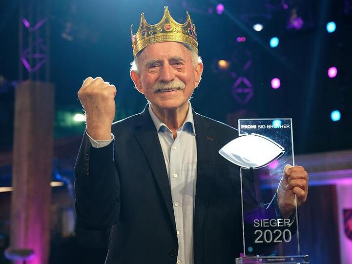 Sieger von "Promi Big Brother": Der ehemalige Sportmoderator Werner Hansch.