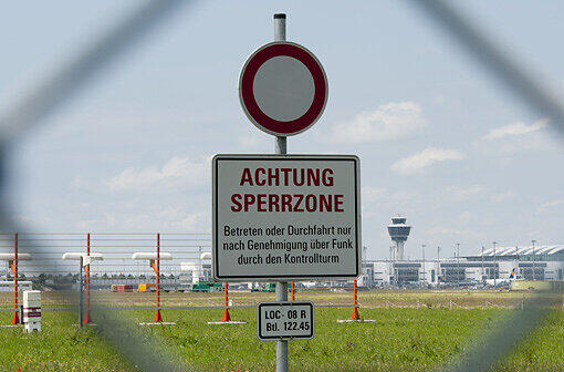 Am Flughafen München gehen derzeit keine Flüge