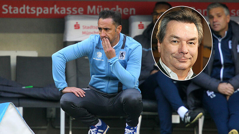 Waldemar Hartmann (kl. Bild) spricht über den TSV 1860.