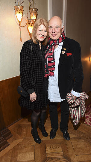 Doris Brugger mit Rolf Sachs