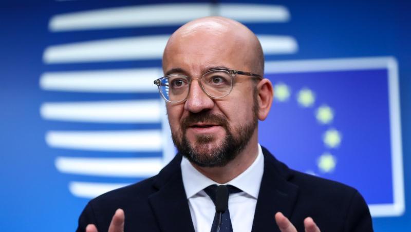Charles Michel Ende vergangenen Jahres während einer Pressekonferenz in Brüssel. Charles Michel Ende vergangenen Jahres während einer Pressekonferenz in Brüssel.