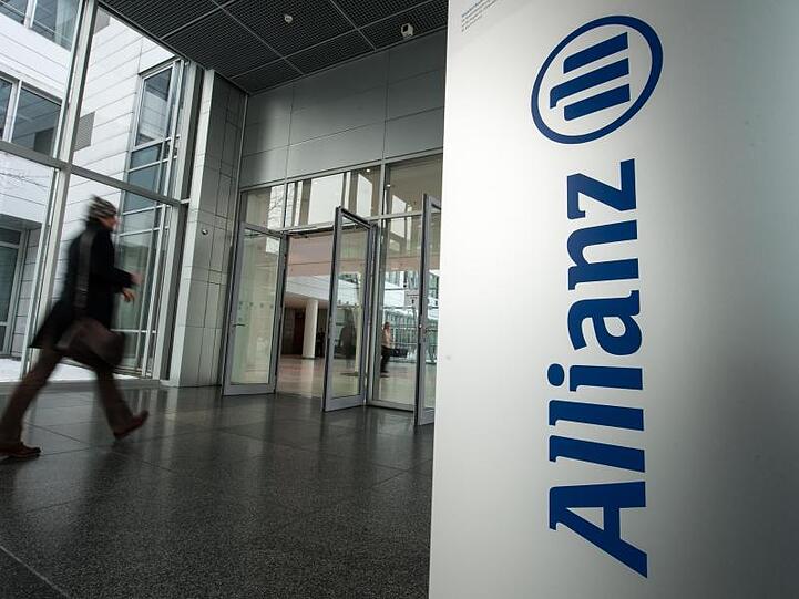 Das Firmengelände der Allianz. Foto: Armin Weigel/Archiv