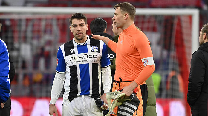 Der FC Bayern hat Stefan Ortega Moreno (li.) als Ersatz für den verletzten Manuel Neuer im Visier – oder gar als Nachfolger?