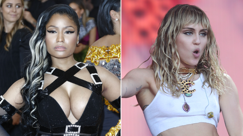 Nicki Minaj und Miley Cyrus werden in diesem Leben wahrscheinlich keine Freunde mehr. Die Rapperin bezeichnete die "Hannah Montana"-Darstellerin auf einer Preisverleihung öffentlich als "Bitch". Offenbar hatte sich Miley in einen Streit zwischen Taylor Swift und Nicki Minaj eingemischt.