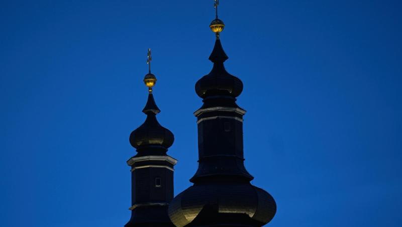 Das Kloster Banz ist während der blauen Stunde erleuchtet. Foto: Nicolas Armer/Archivbild Das Kloster Banz ist während der blauen Stunde erleuchtet. Foto: Nicolas Armer/Archivbild