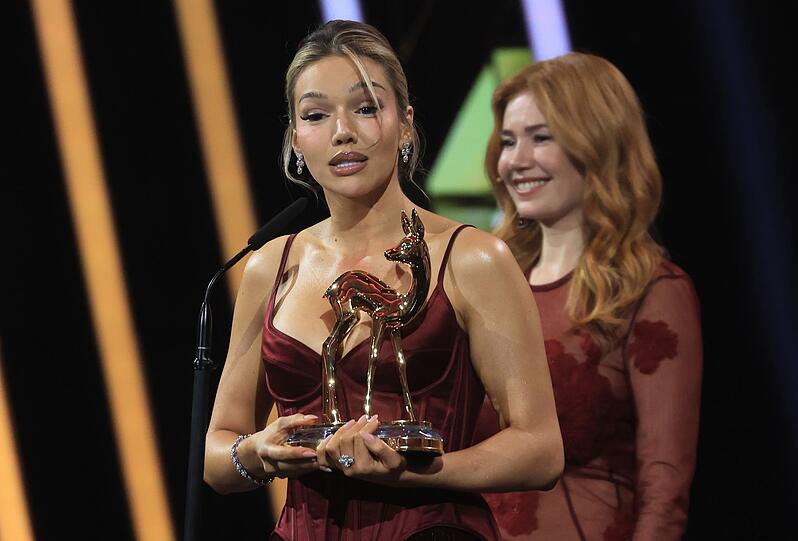 Shirin David gewinnt in der Kategorie Musik national einen Bambi.