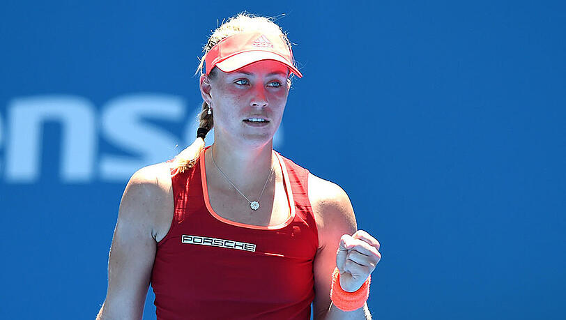 Wieder auf dem Erfolgsweg: Angelique Kerber. Wieder auf dem Erfolgsweg: Angelique Kerber.