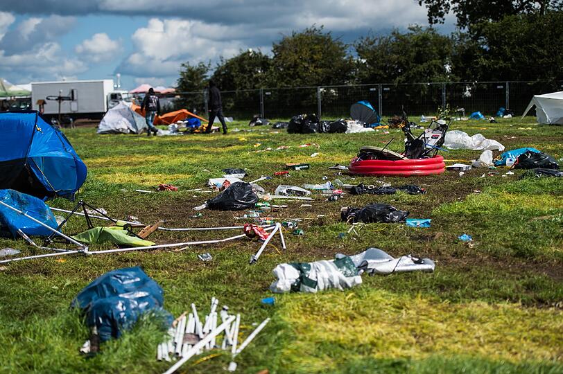 Die Metaler ziehen von dannen: Die Bilder vom Endspurt des "Wacken Open Air"-Festivals zum Durchklicken.
