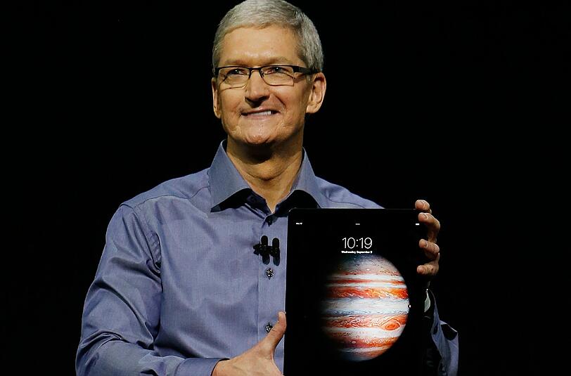 Tim Cook stellt das neue IPad vor