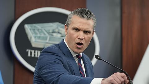 Soldaten ab 30 sollen k&uuml;nftig j&auml;hrlich auf einen m&ouml;glichen Testosteronmangel getestet werden - sagt US-Verteidigungsminister Pete Hegseth. (Archivbild)
