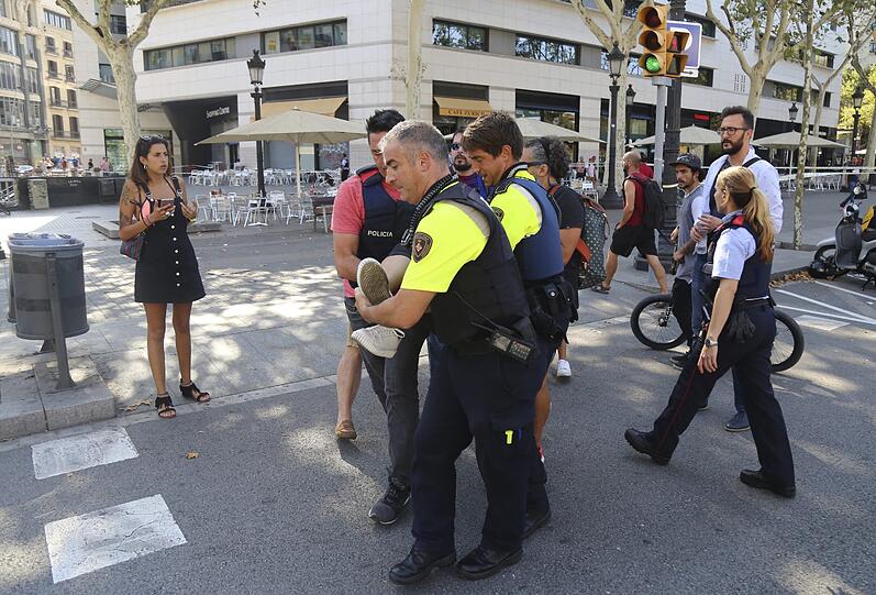 Terroranschlag in Barcelona. Die Bilder