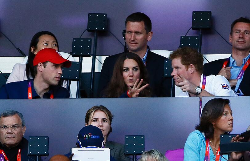 Sind drei einer zu viel? William, Kate und Harry scheinen spätestens seit Olympia unzertrennlich.