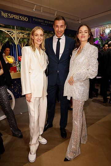 Marlies Pia Pfeifenhofer, Kai Pflaume and Cleo zu Oettingen-Spielberg
