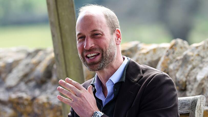 Prinz William besuchte im Februar ein schottisches Pflegeheim.